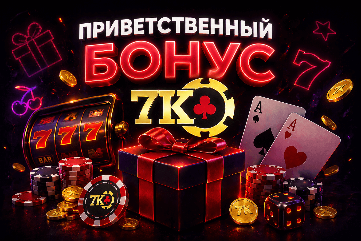 7k casino приветственный бонус